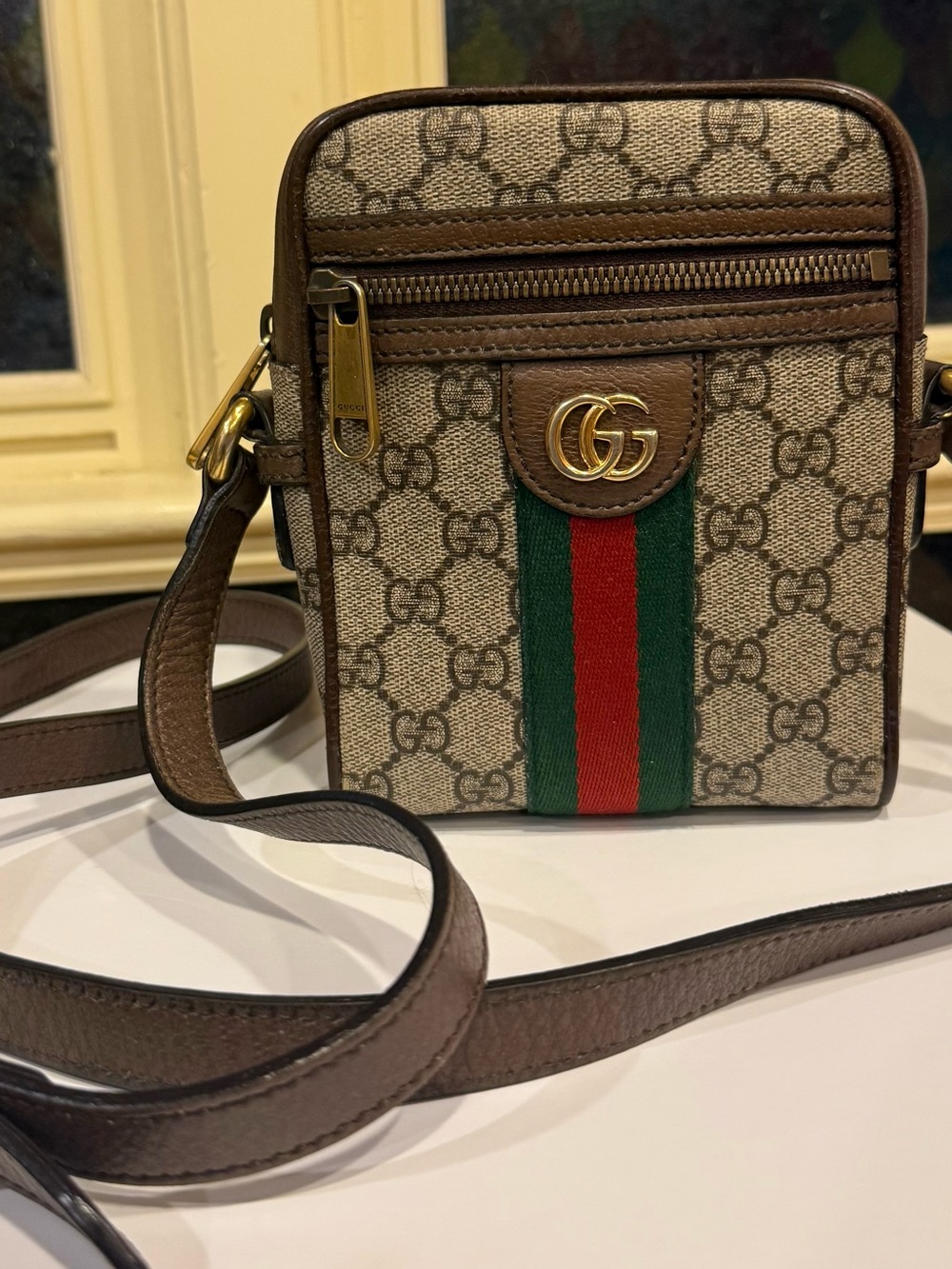 100% authentic Gucci, mini Ophidia Crossbody